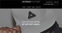 Desktop Screenshot of inverseculture.com